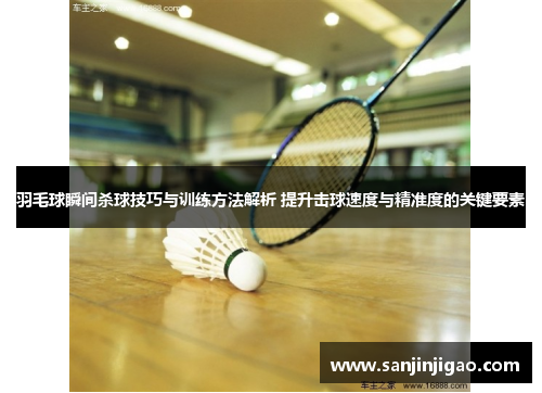 羽毛球瞬间杀球技巧与训练方法解析 提升击球速度与精准度的关键要素