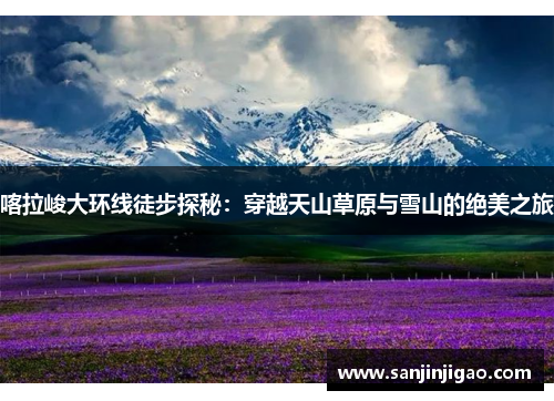 喀拉峻大环线徒步探秘：穿越天山草原与雪山的绝美之旅